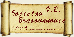 Vojislav Brašovanović vizit kartica